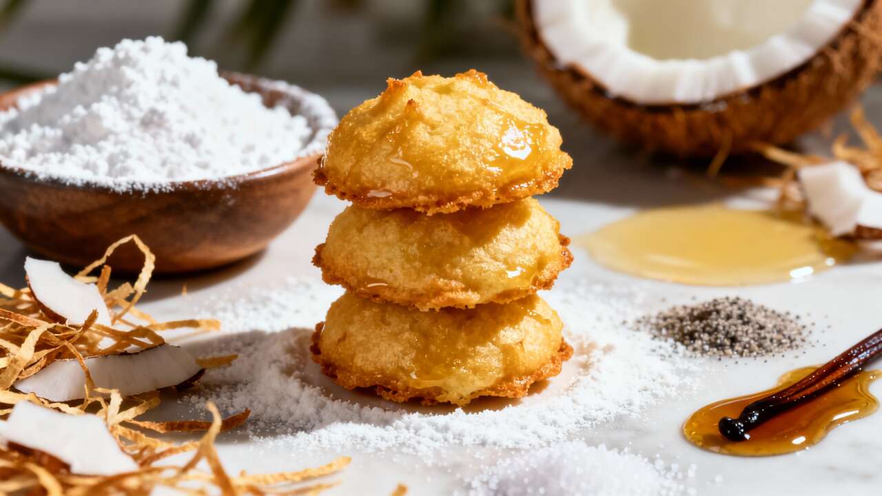 Recette facile de rochers coco moelleux