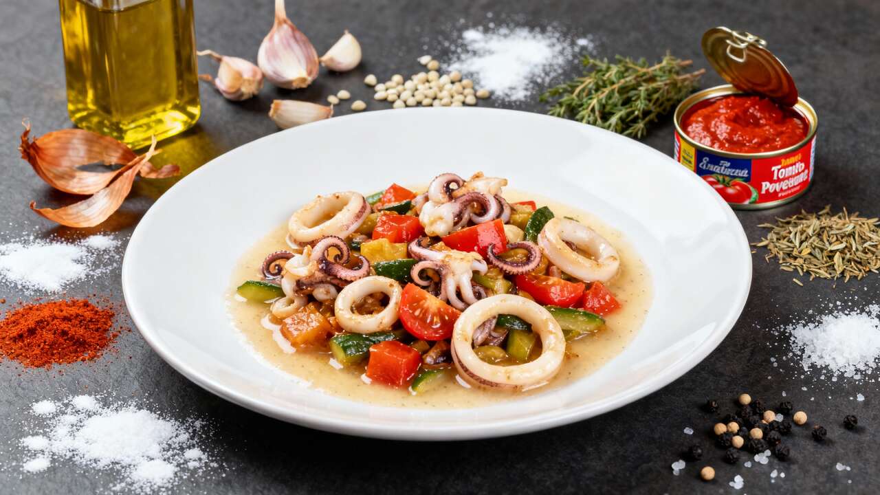 Fricassée d&rsquo;encornets : recette Savoureuse et Simple