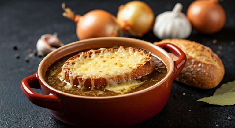 Soupe à l'oignon maison : recette de grand-mère