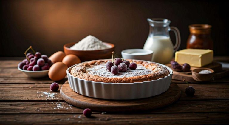 Recette Clafoutis aux Cerises Congelées : délice Facile