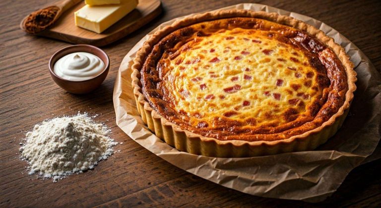 Recette traditionnelle de la quiche lorraine