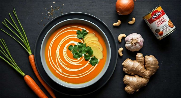 Soupe carotte curry coco : la recette originale