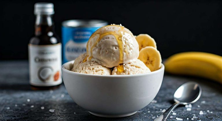 Glace à la banane sans sorbetière : recette facile