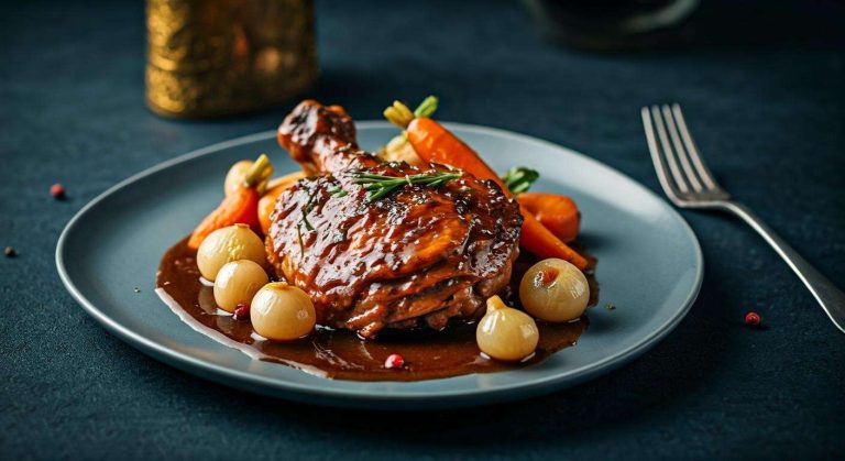 Coq au vin : recette traditionnelle savoureuse