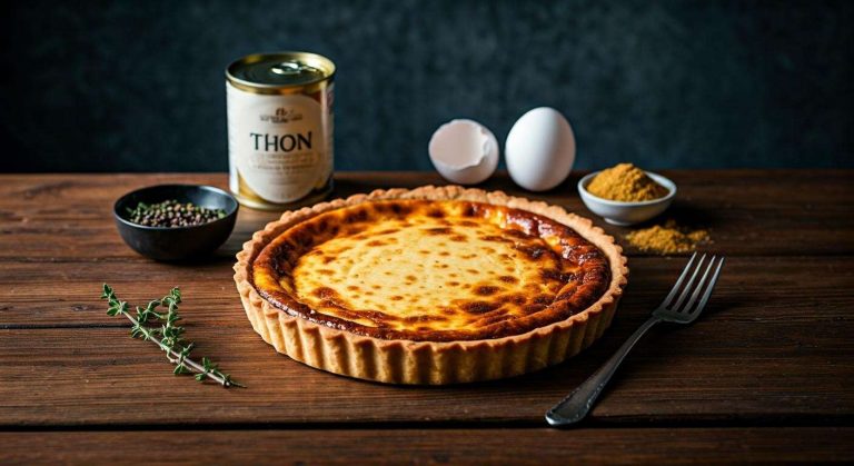 Tarte au thon rapide : recette facile et délicieuse