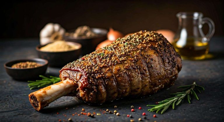 Épaule d'agneau rôtie au four : recette savoureuse et facile