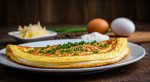 Recette de l'omelette au fromage facile et rapide