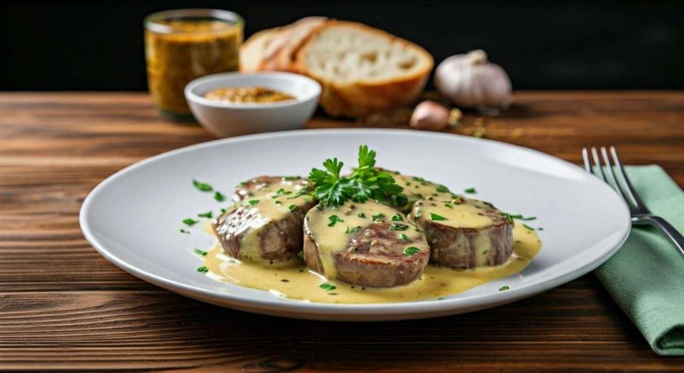Rognons de veau sauce moutarde : recette savoureuse et facile