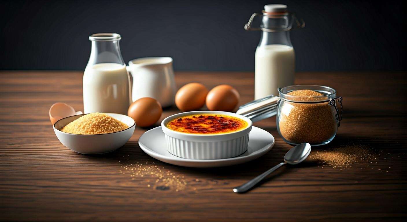 Crème brûlée à la vanille de Cyril Lignac : recette gourmande