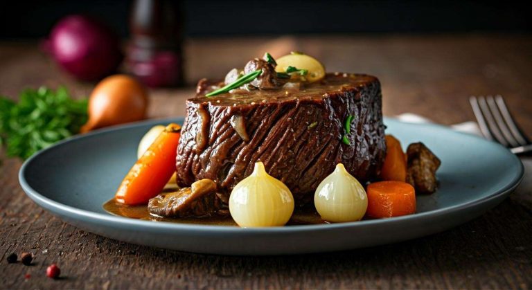 Paleron de boeuf braisé : recette savoureuse et facile
