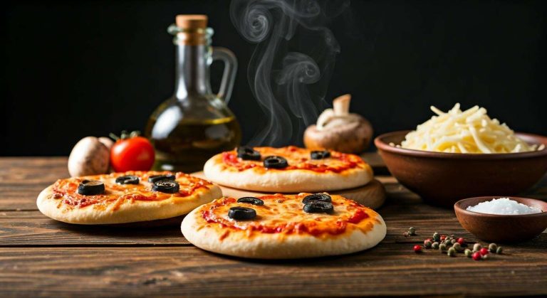 Recette de mini pizzas maison rapides et savoureuses