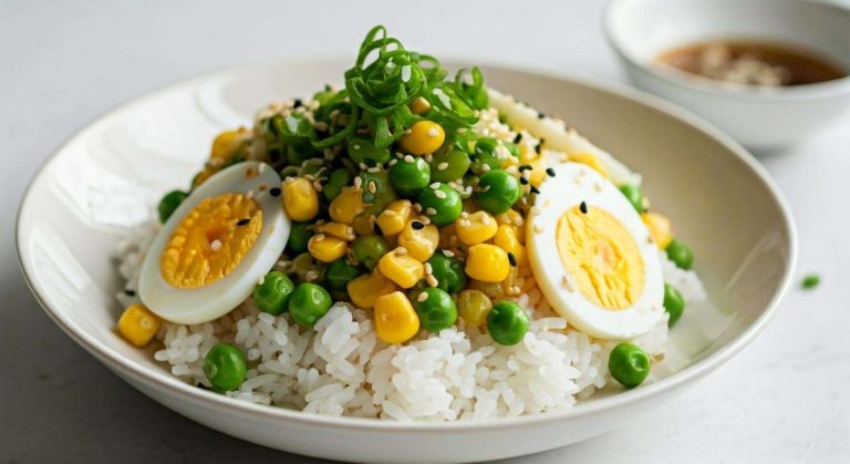 Recette rapide : riz aux oeufs savoureux