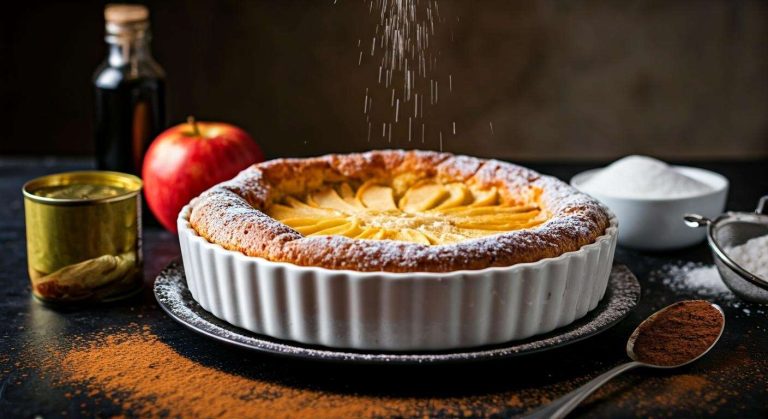 Clafoutis express à la pomme : recette rapide et savoureuse