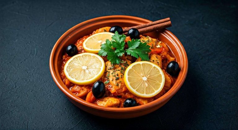 Recette de tajine de poulet aux épices