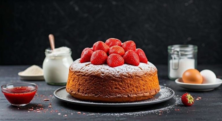 Gâteau aux Fraises : recette Facile et Délicieuse