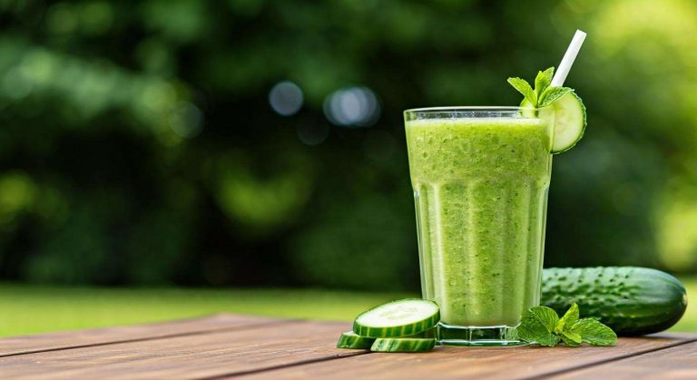 Smoothie au concombre : fraîcheur et bienfaits dans un verre