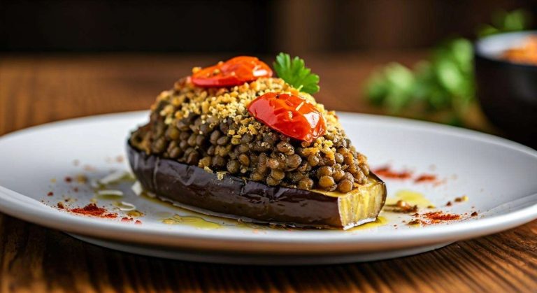 Aubergines farcies rapides et savoureuses
