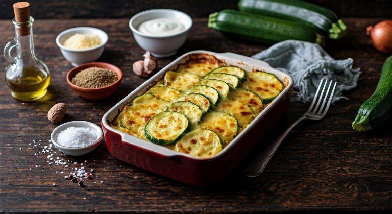 Gratin de courgettes facile et savoureux