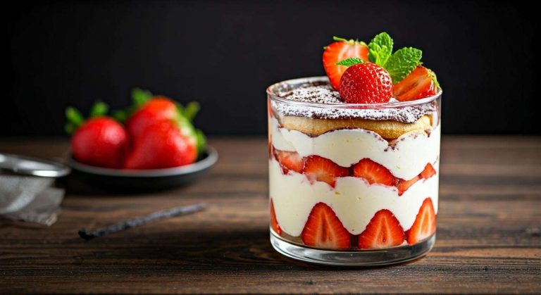 Coupe de fraises au mascarpone : dessert rafraîchissant et gourmand