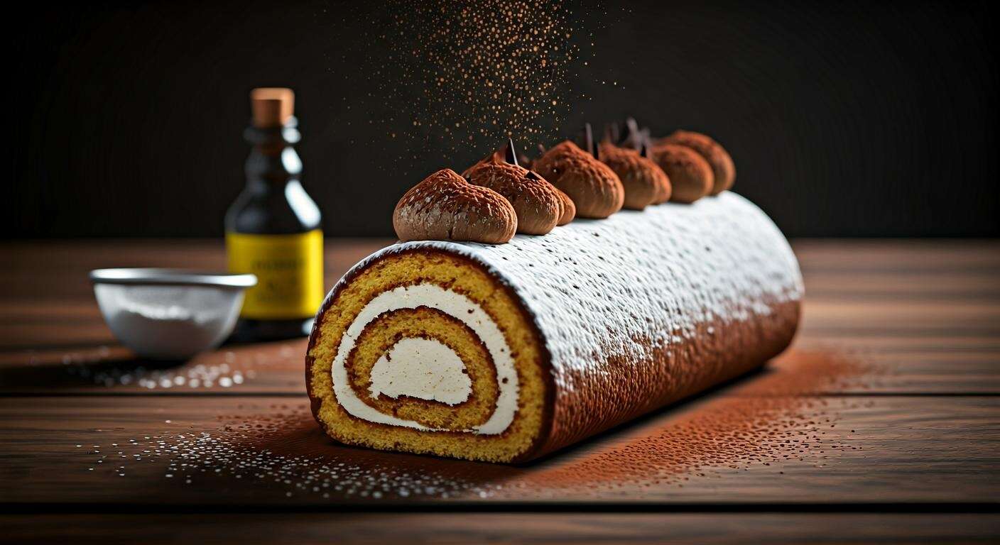 Bûche de Noël au Chocolat : recette Facile et Délicieuse