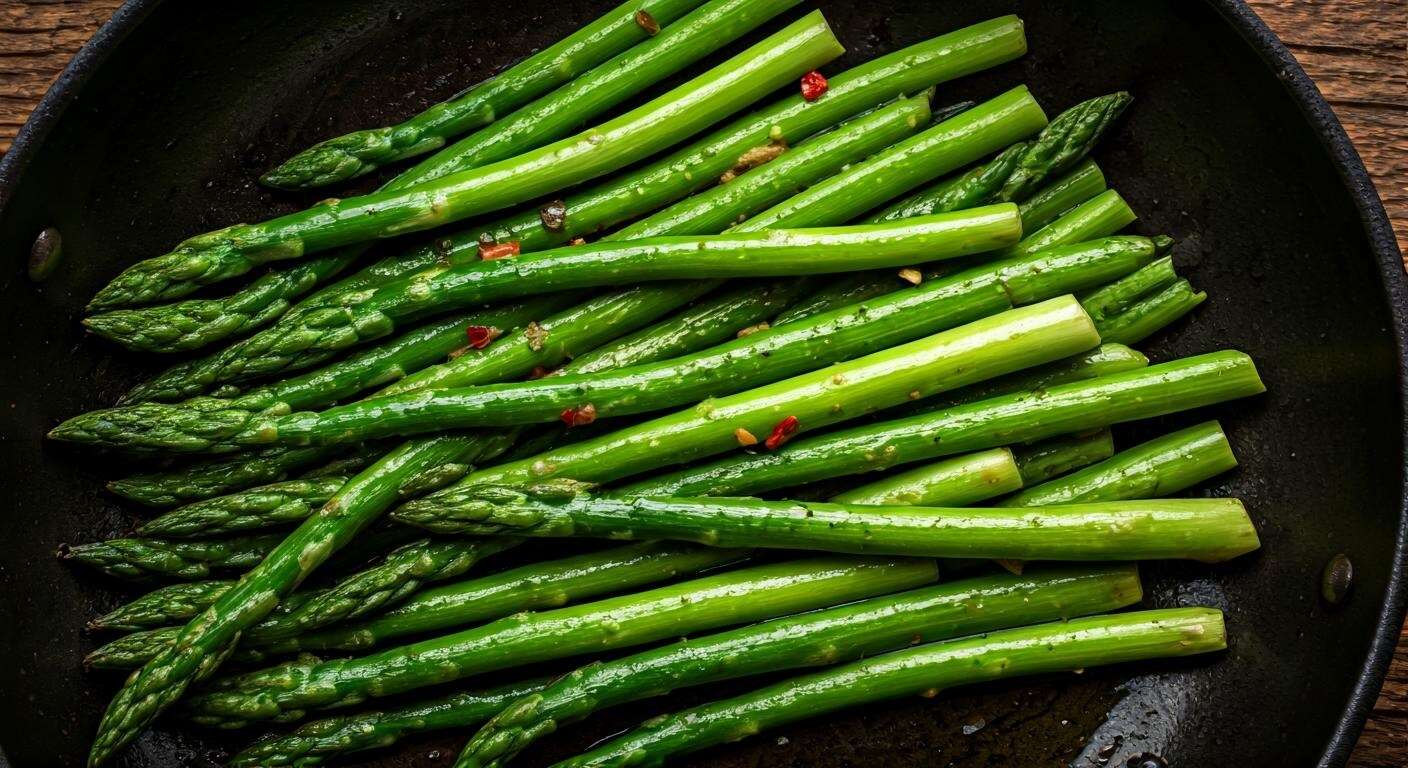 Asperges Vertes Sautées : recette Facile et Rapide