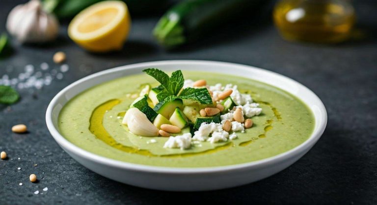 Gaspacho de courgettes frais et savoureux : recette facile
