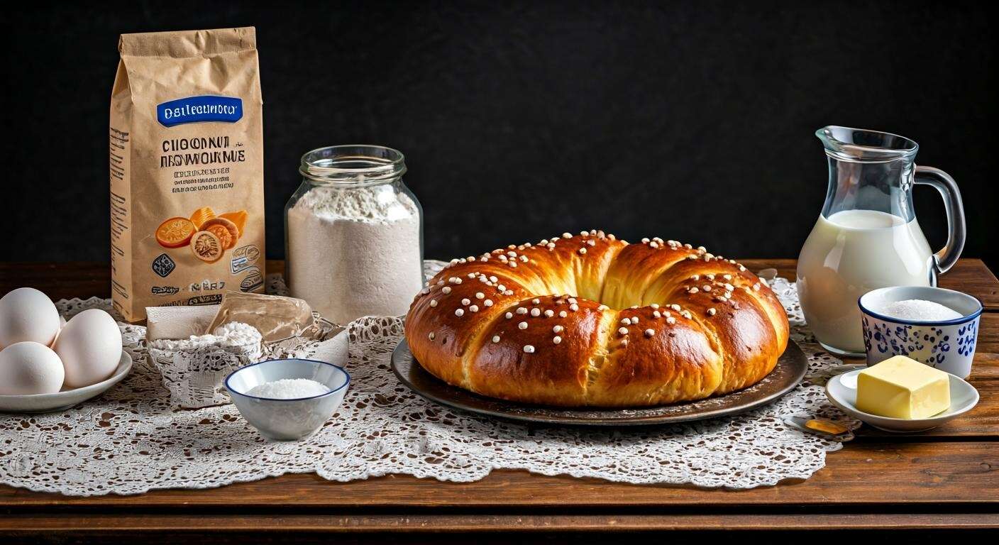 Recette de Couronne des Rois Briochée Moelleuse