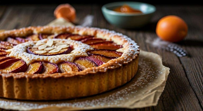 Tarte aux prunes : recette facile et savoureuse