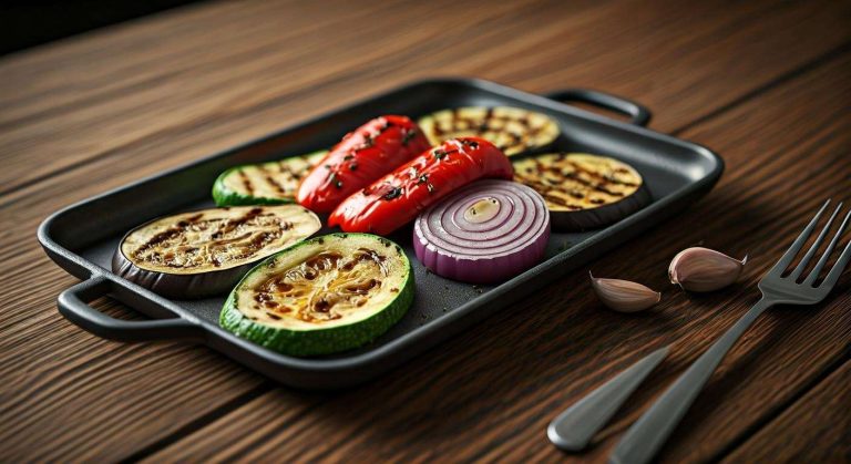 Légumes grillés à la plancha : recette savoureuse et facile