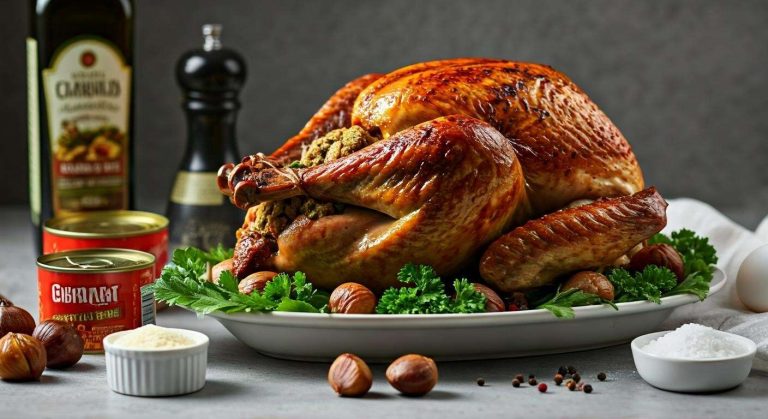 Dinde farcie au four : recette facile et savoureuse