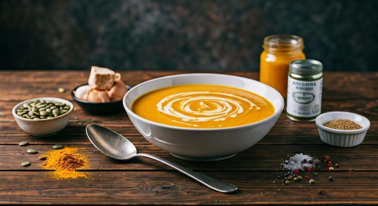 Soupe de courge butternut savoureuse : recette irrésistible