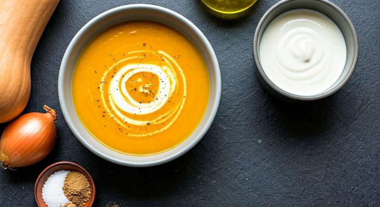Soupe butternut au Thermomix : recette facile et savoureuse
