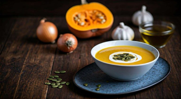 Recette : velouté de potimarron et patate douce