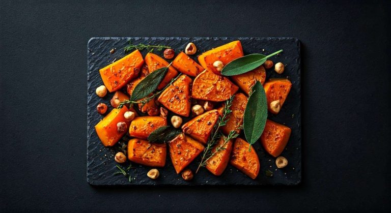 Butternut poêlée aux herbes : recette savoureuse et facile
