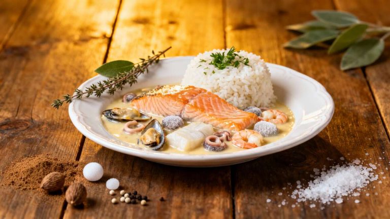 Blanquette de saumon, cabillaud et fruits de mer : une recette savoureuse