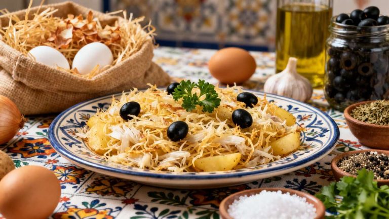 Recette de Bacalhau à Brás : le plat portugais traditionnel