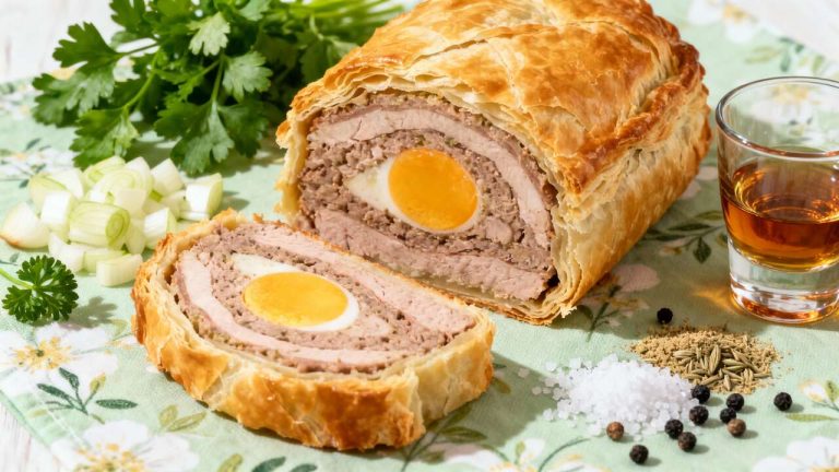 Pâté de Pâques traditionnel : recette authentique et savoureuse