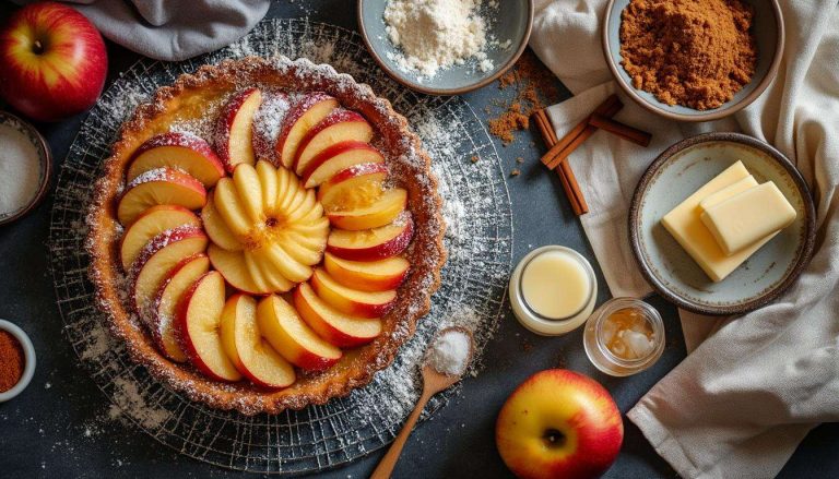 Voici les étapes réussir la meilleure tarte aux pommes que j’ai goûtée : un délice à découvrir absolument !