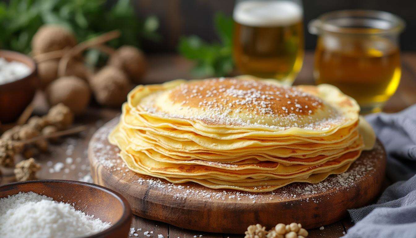 L’astuce secrète des chefs pour des crêpes plus moelleuses et savoureuses, sans une once de sucre
