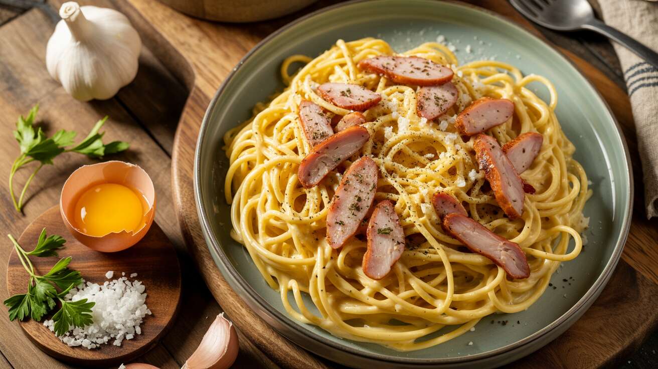 On pourrait en manger tous les jours - ces spaghettis carbonara sont 5 fois plus légers que les autres